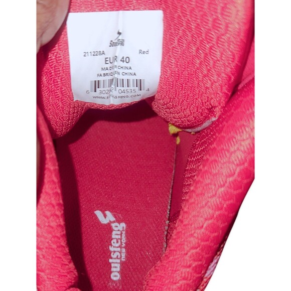 Soulsfeng Red Flamingo High Top Fashion Streetwear sneakers Women’s Size… - Picture 3 of 6
